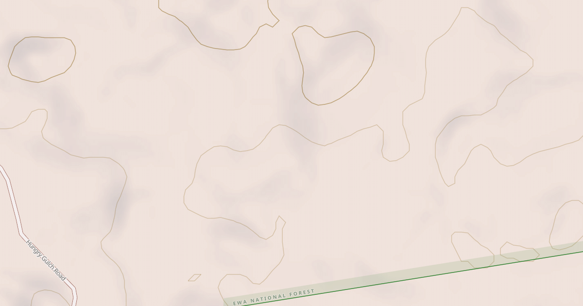 Map preview of HUNGRY GULCH SPUR E