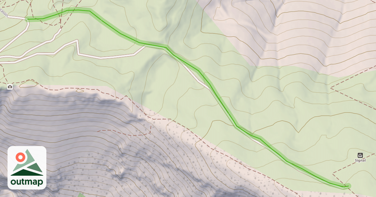 Map of Les Carlines