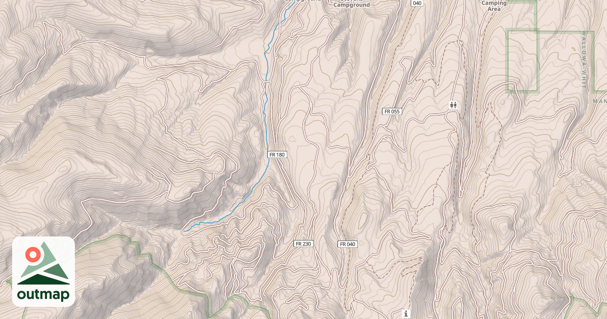Map of USFS National Forest System Roads {2826C762-8530-49FE-91D6-8A53156AA7D4}