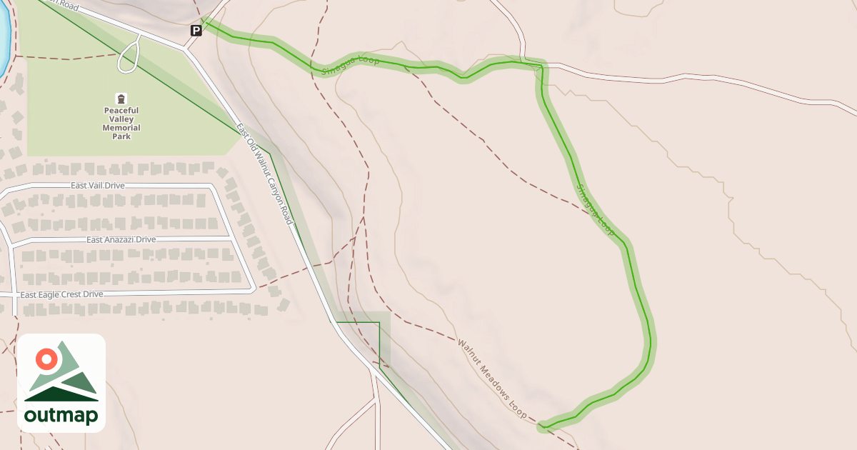 Map of Sinagua Loop