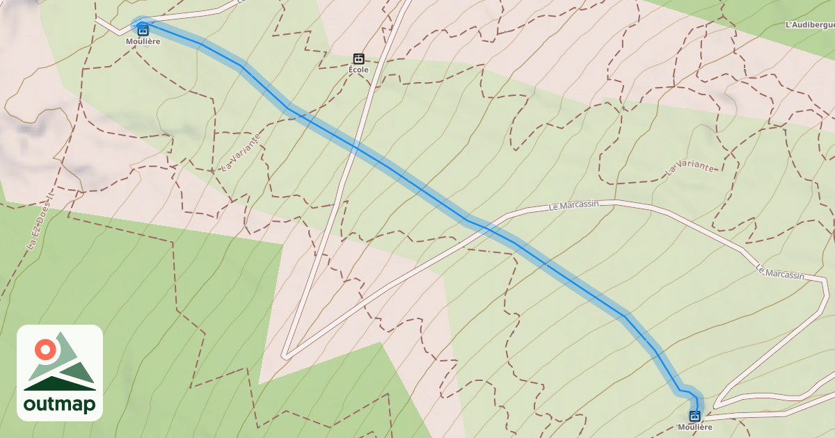 Map of Lou Rigaou