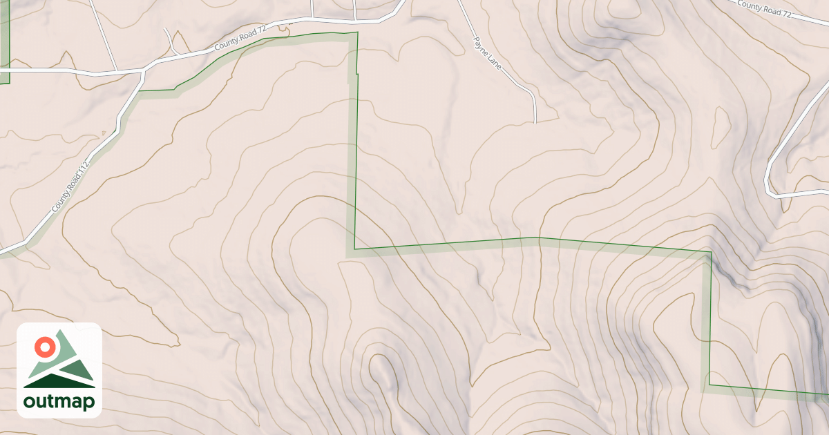 Map of UPPER STEWART CREEK