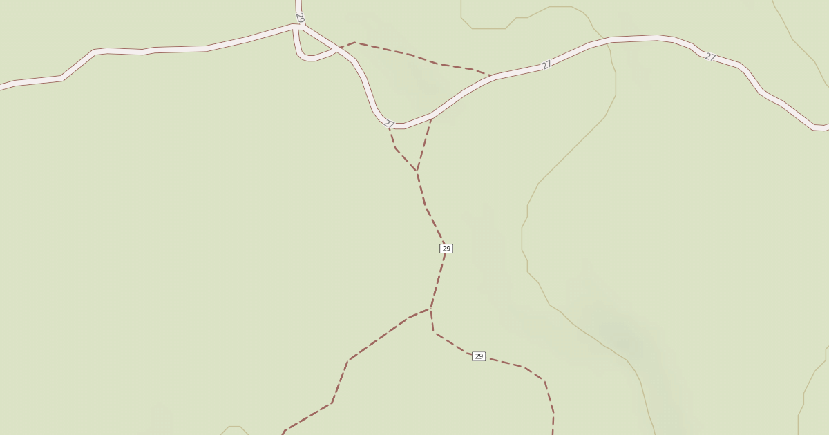 Map preview of Cline Buttes Tr 29