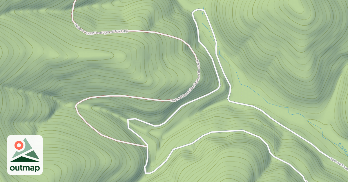 Map of UPPER INDEPENDENCE