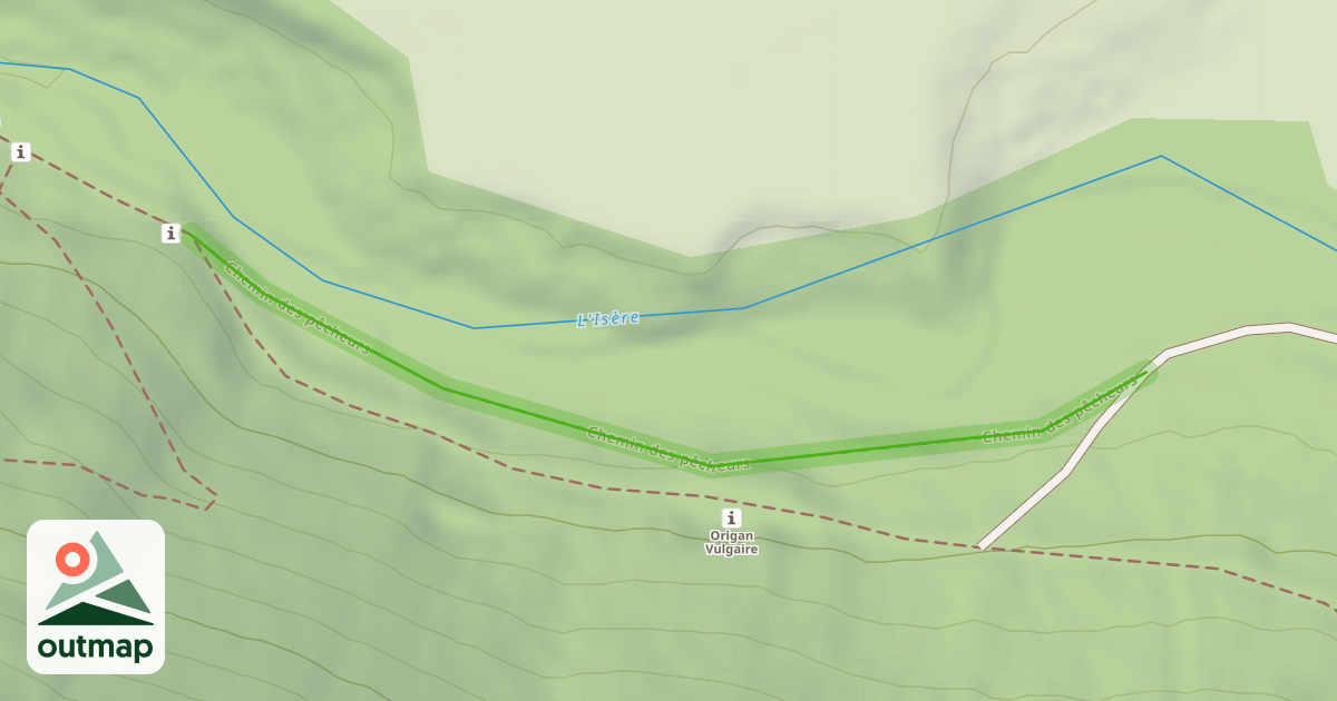 Map of Chemin des pêcheurs