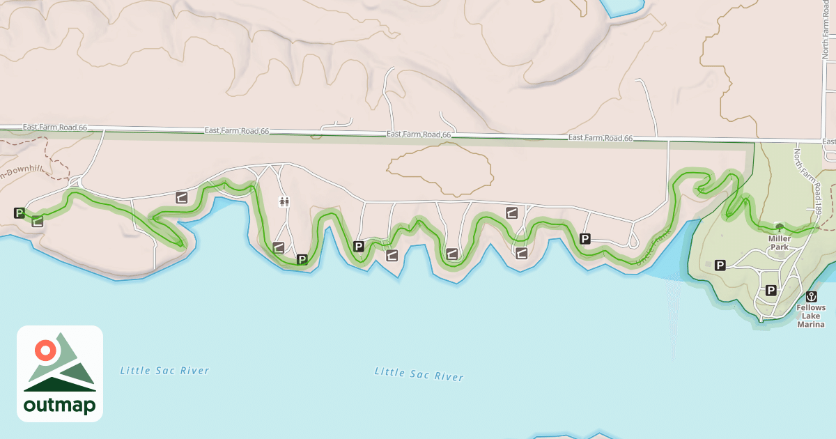 Map of Uncle Frank