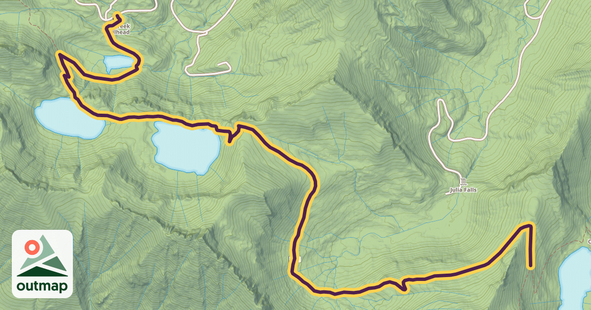 Map of Teeley Creek Trail #251