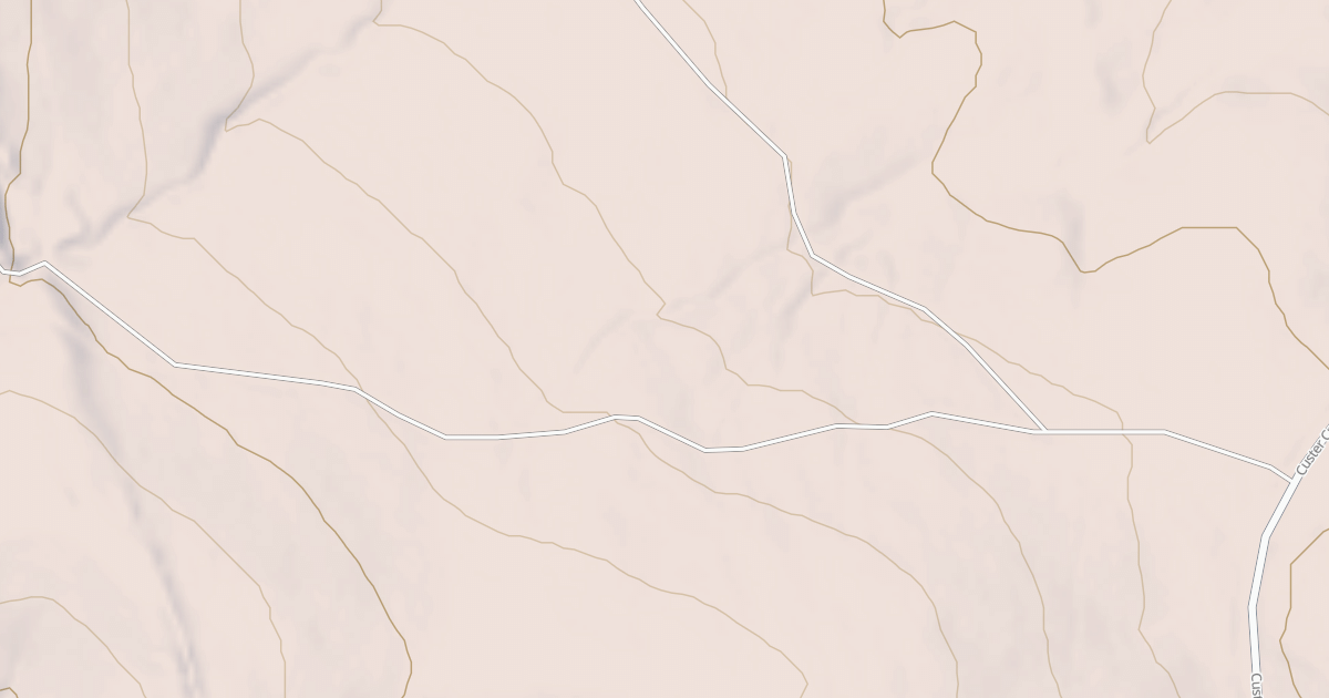 Map preview of CUSTER CROSSING BR 1J