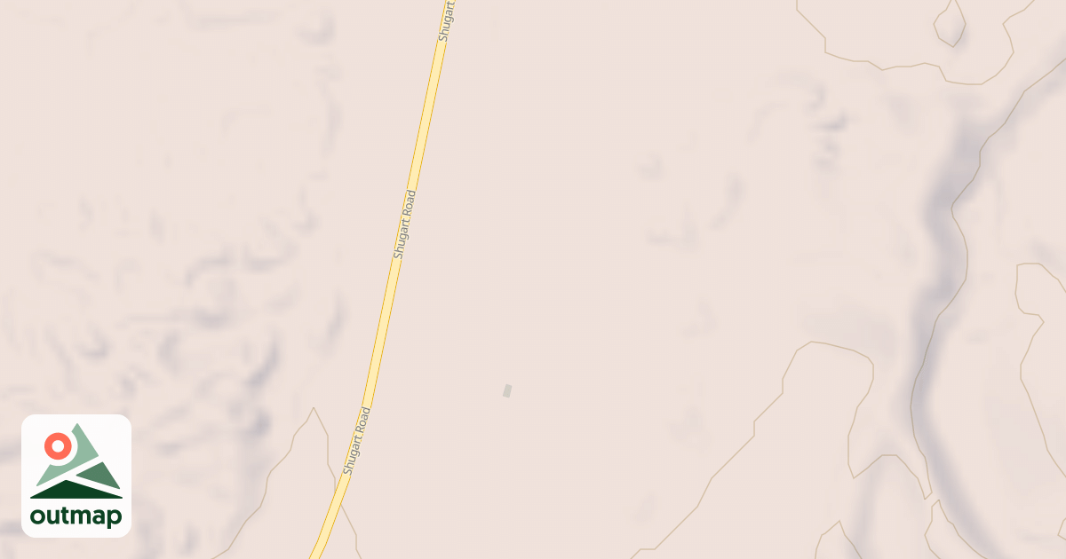 Map of Hackberry Trail System - Dunes Access