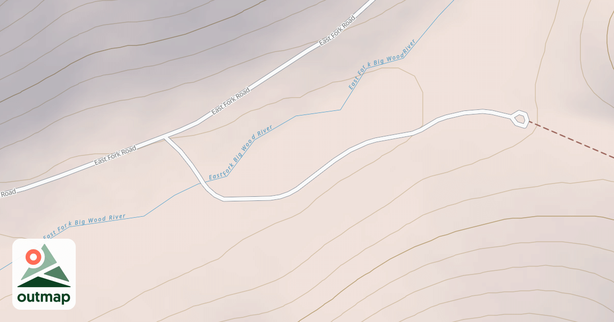 Map of FEDERAL GULCH C. G.