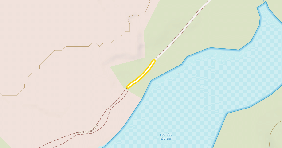 Map preview of Les Tourbières