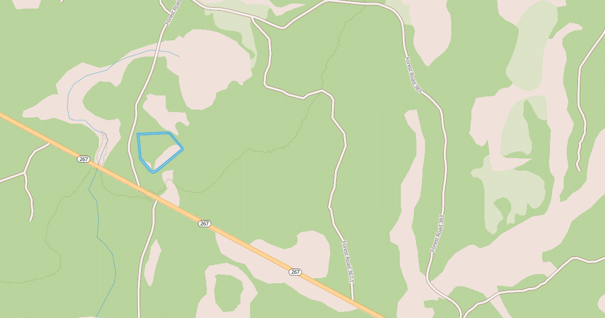 Map preview of USFS Motor Vehicle Use Map Roads {2209B257-B60A-42AF-898A-F0DC4F558BD1}