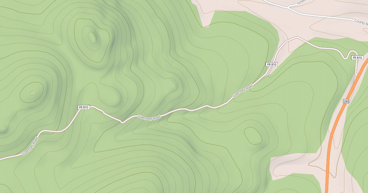 Map preview of GUERNSEY