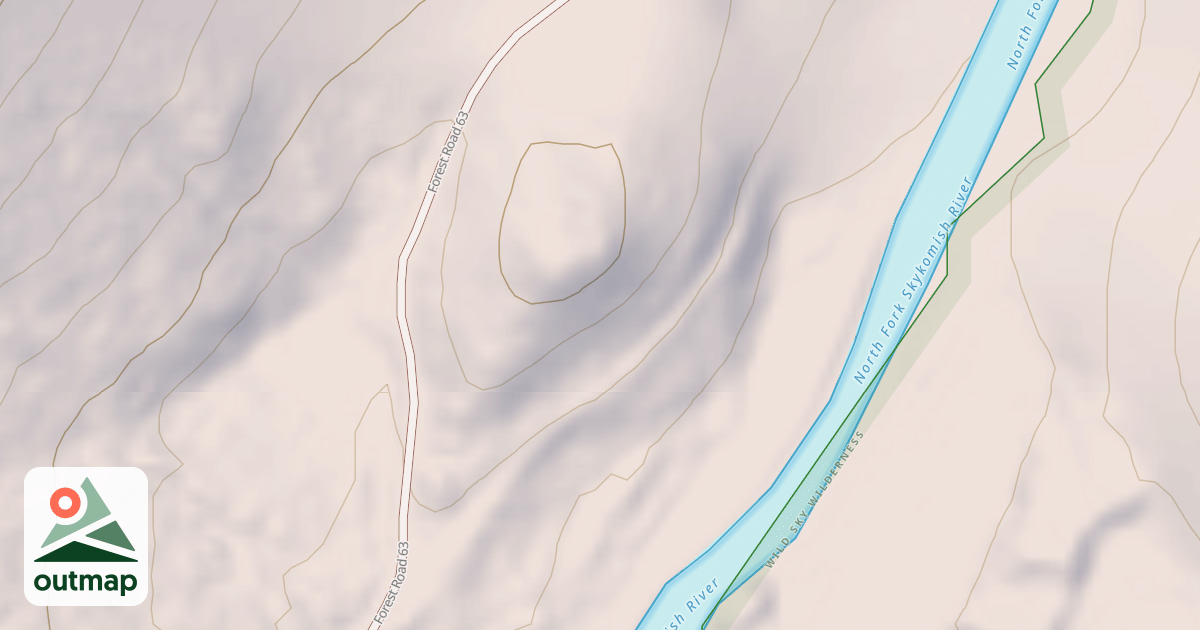 Map of 2830 LOWER DEERFALLS