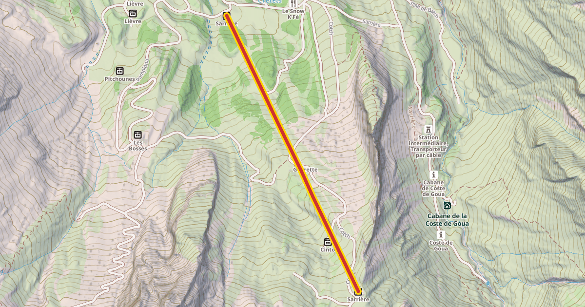 Map preview of Sarrière