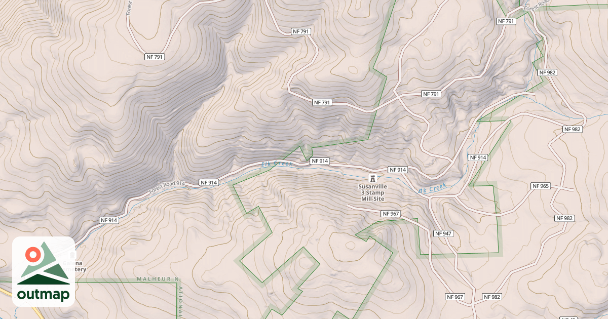 Map of MAJOR LOCAL