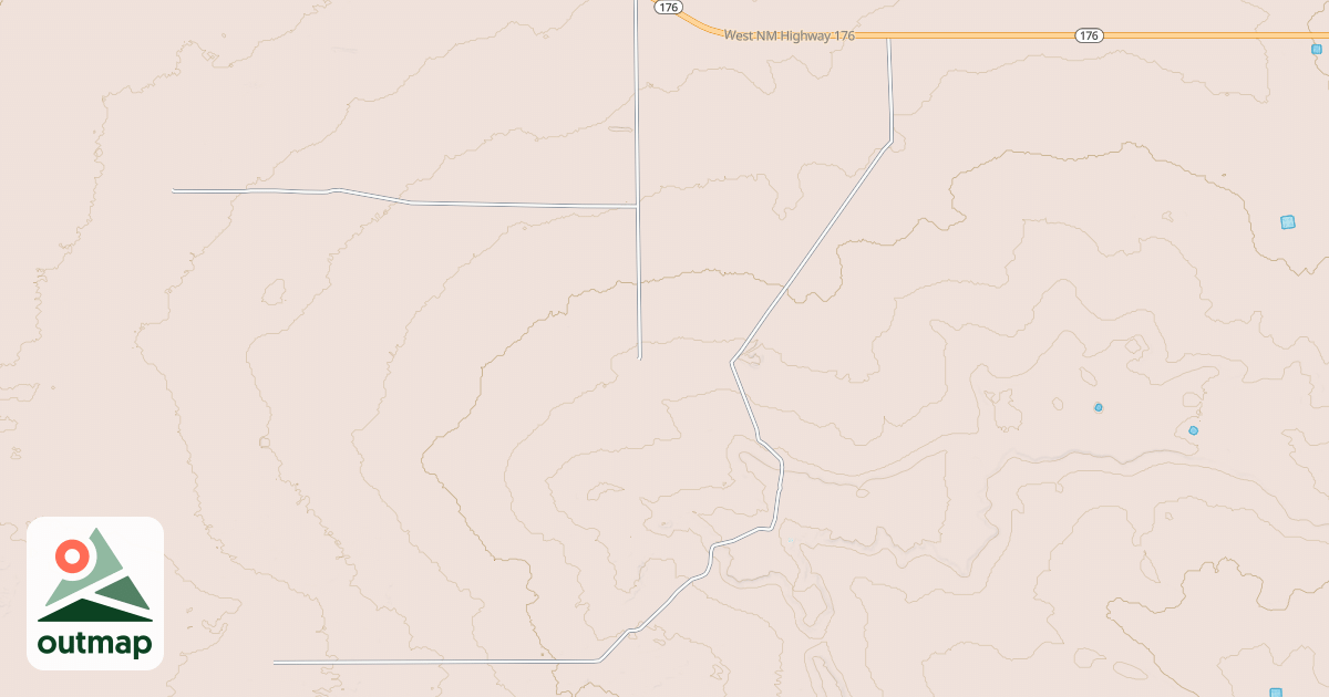 Map of BLM National GTLF Public Motorized Roads 57302442-abbe-4627-947b-5c1fc853eed6