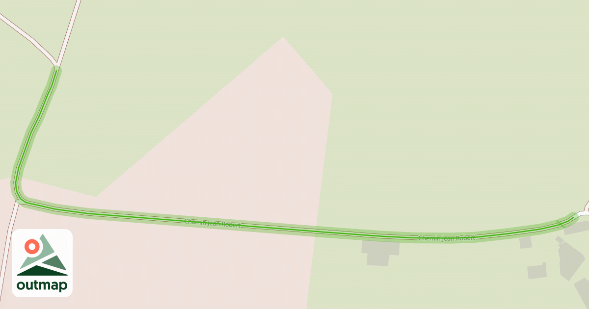 Map of Chemin Jean Robert