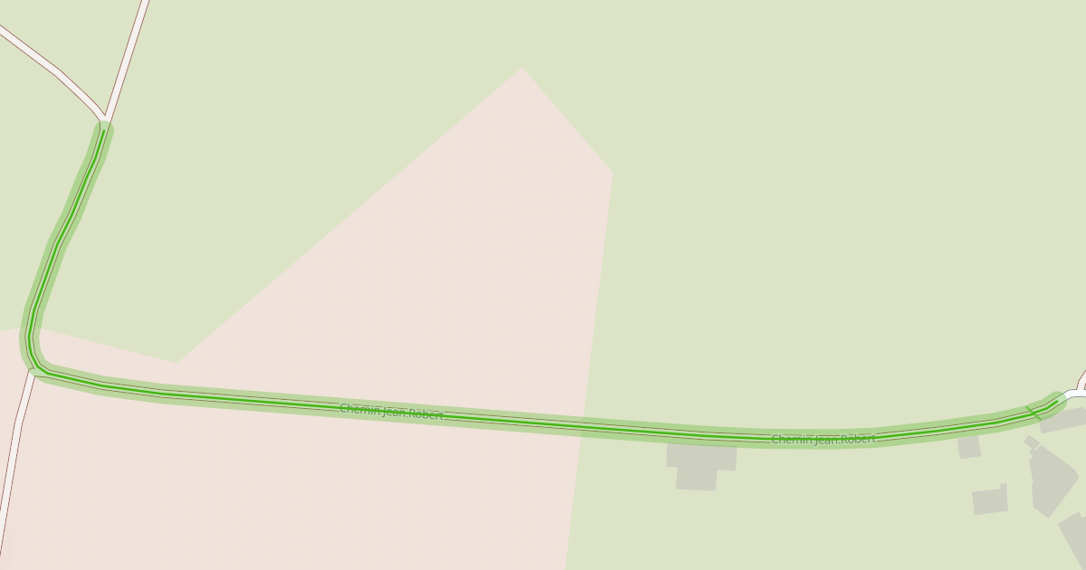Map preview of Chemin Jean Robert