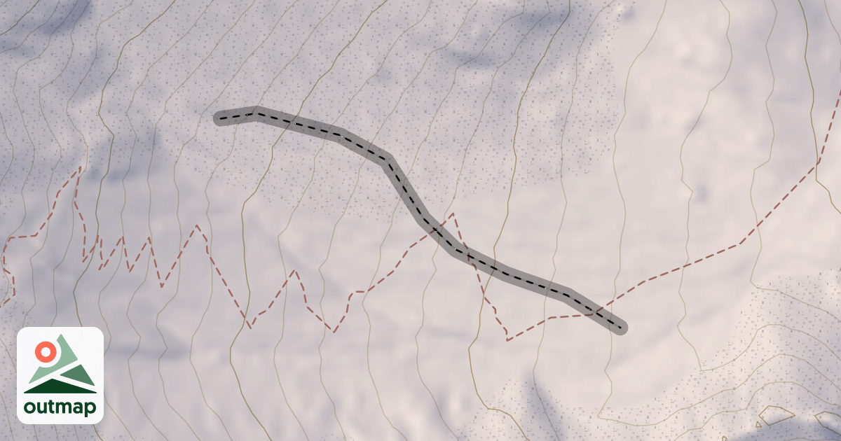 Map of 3 Évêchés - Tracé alternatif