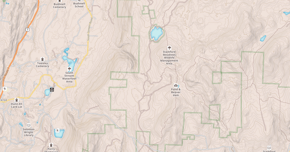 Map preview of Sucker Pond