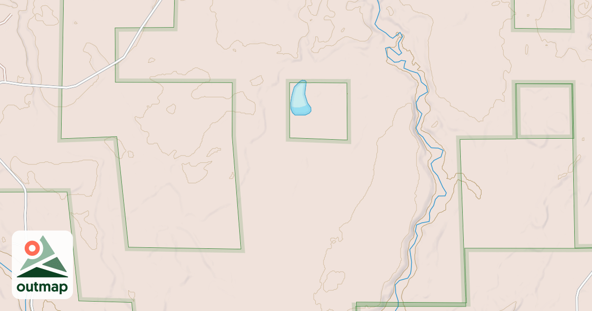 Map of WEST NORTH TURTLE RIVER LOOP