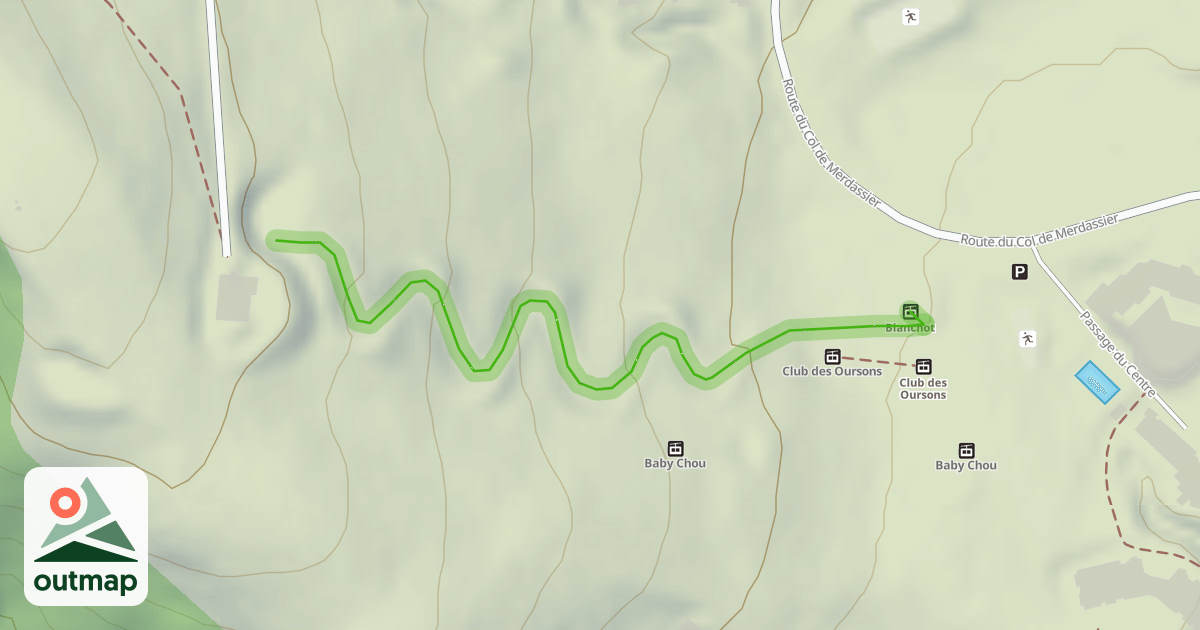 Map of Boarder Cross