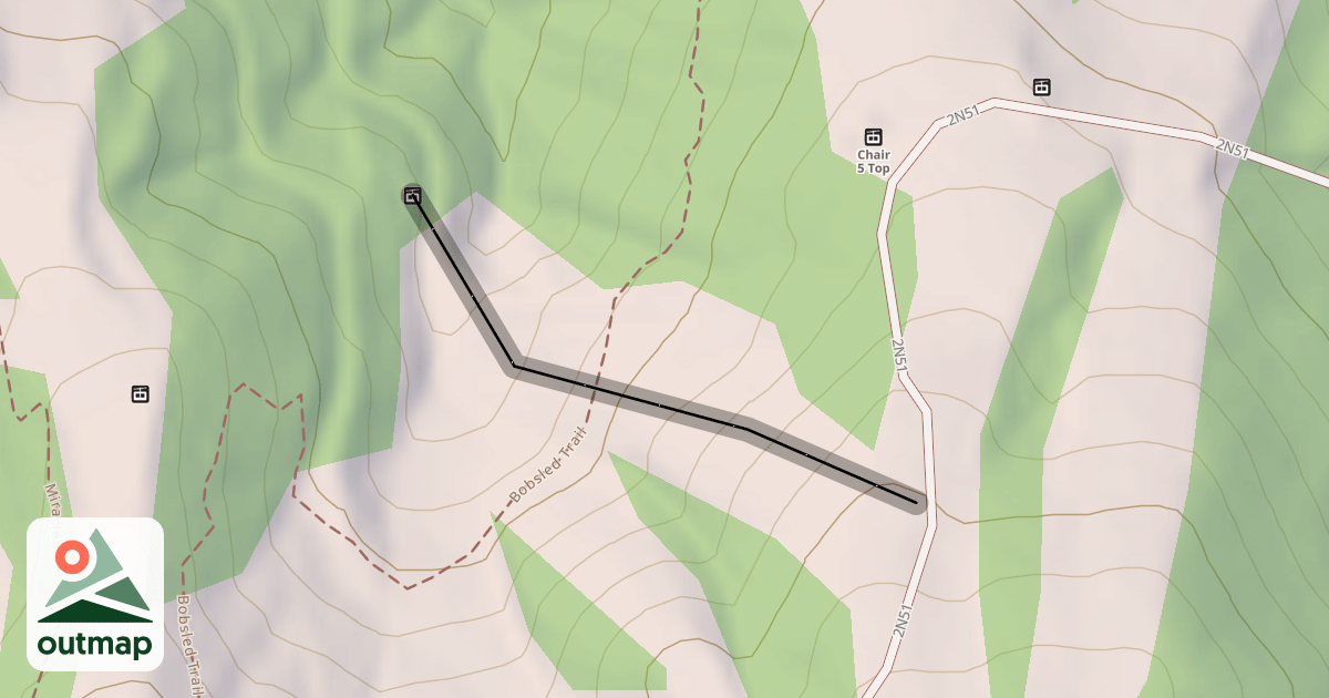 Map of Off Chute