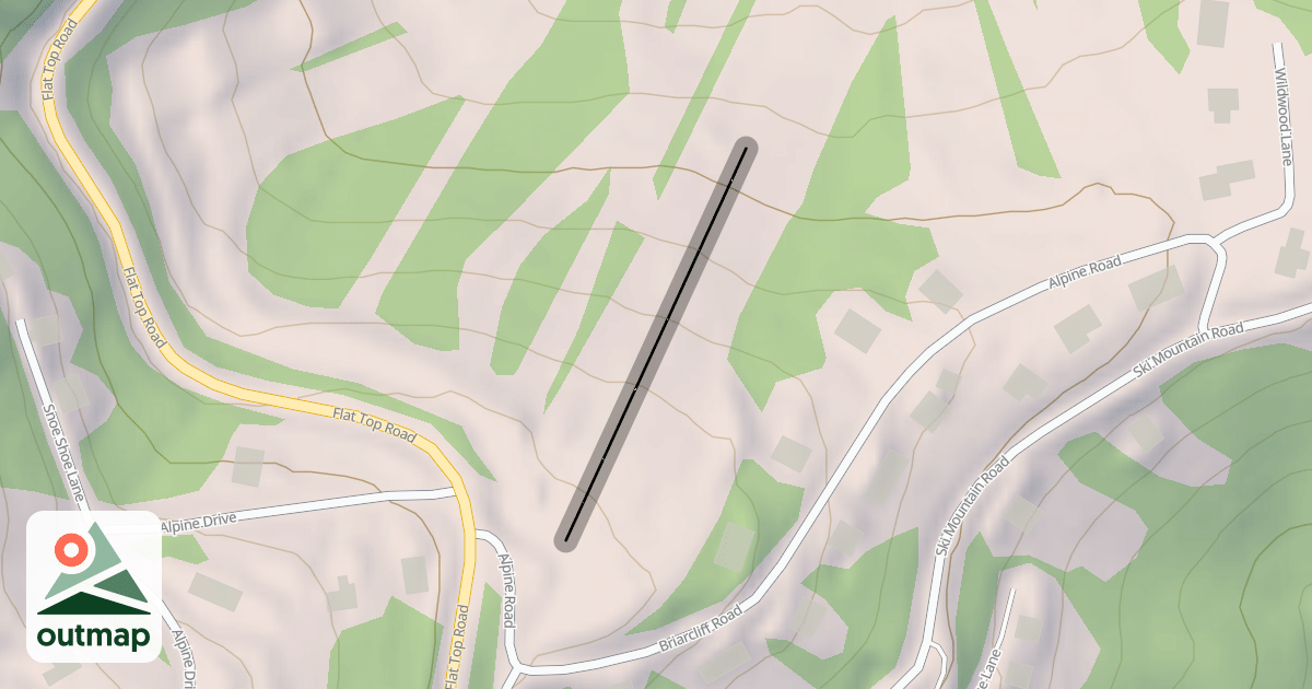 Map of Upper Big Appal