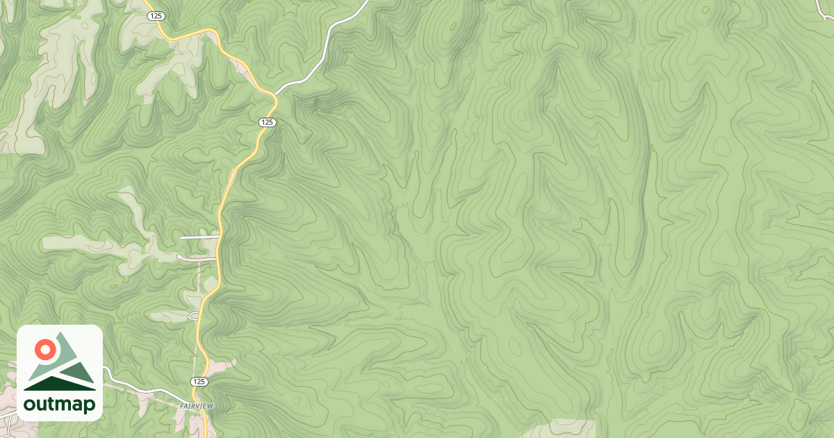Map of WEST FORK