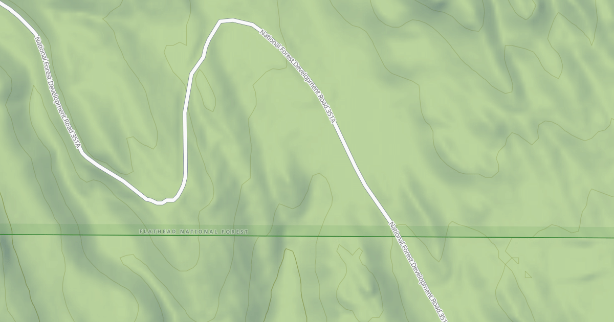 Map preview of CLIFF CREEK