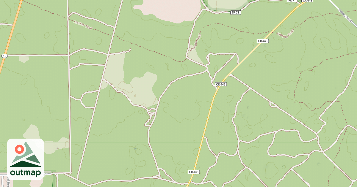 Map of USFS National Forest System Roads {BBF1CF6F-6D43-4727-9A97-F8EA89A256E1}