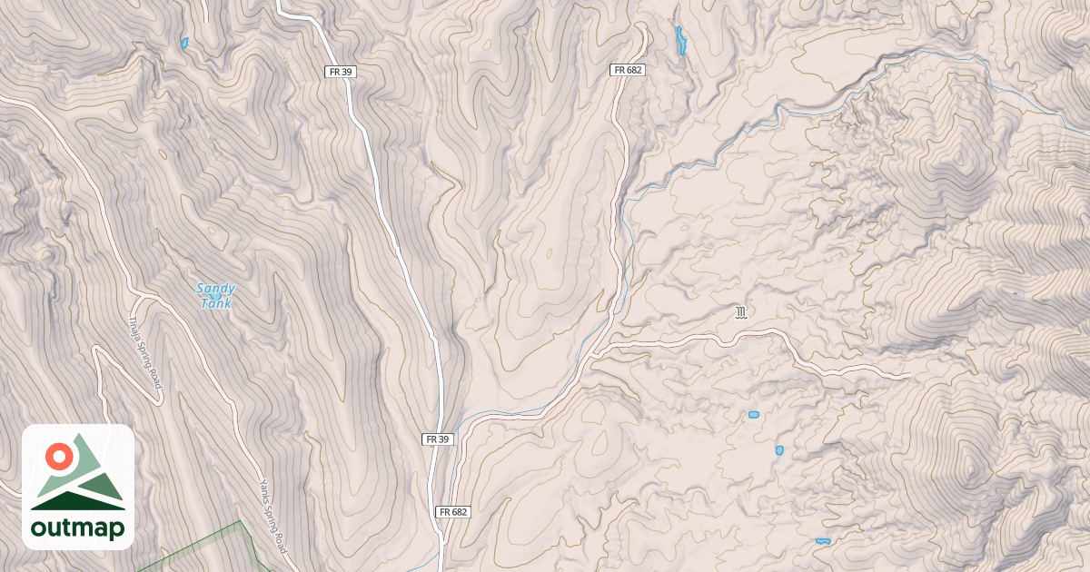 Map of MIDWAY DAM
