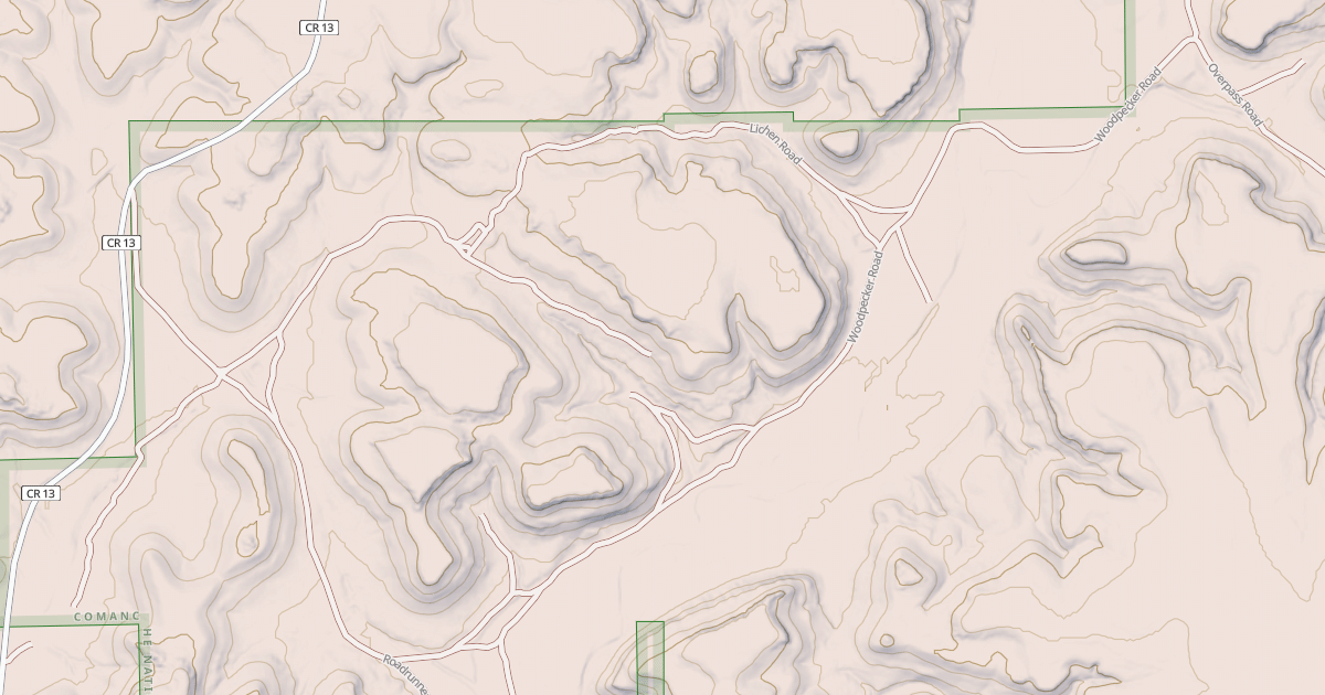 Map preview of RIM ROCK