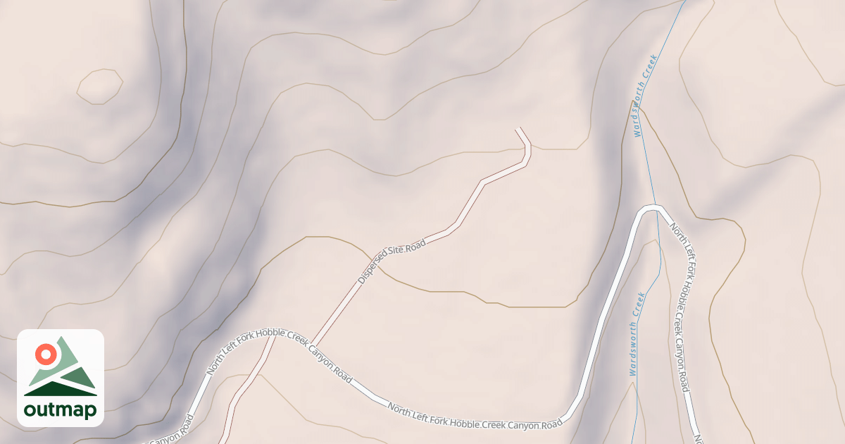 Map of DISPERSED SITE
