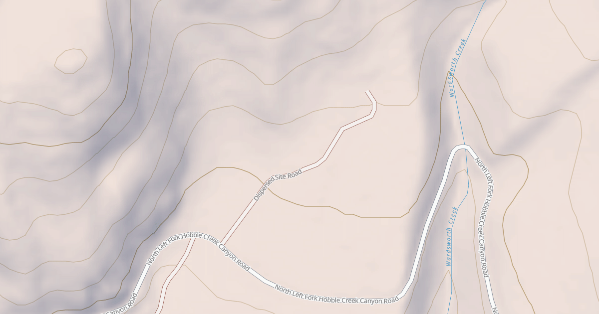 Map preview of DISPERSED SITE