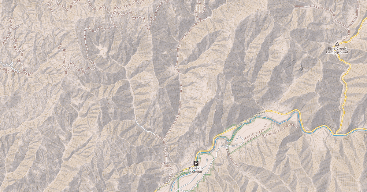 Map preview of DANSKIN CREEK