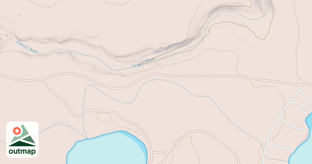 Map of ANDERSON MESA
