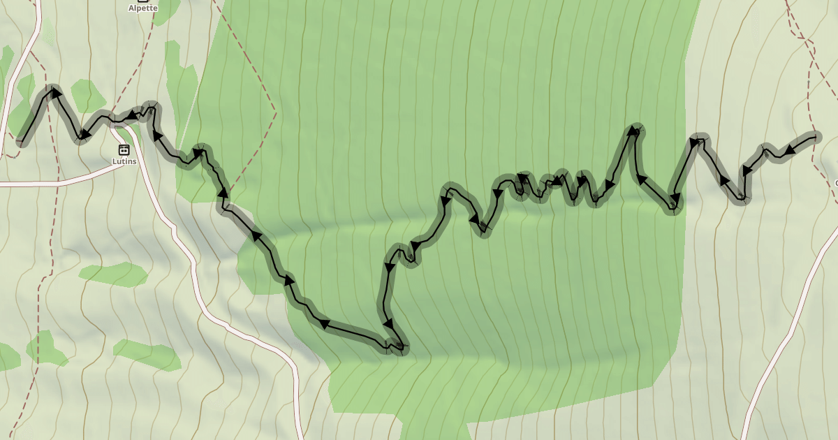 Map preview of Sapins