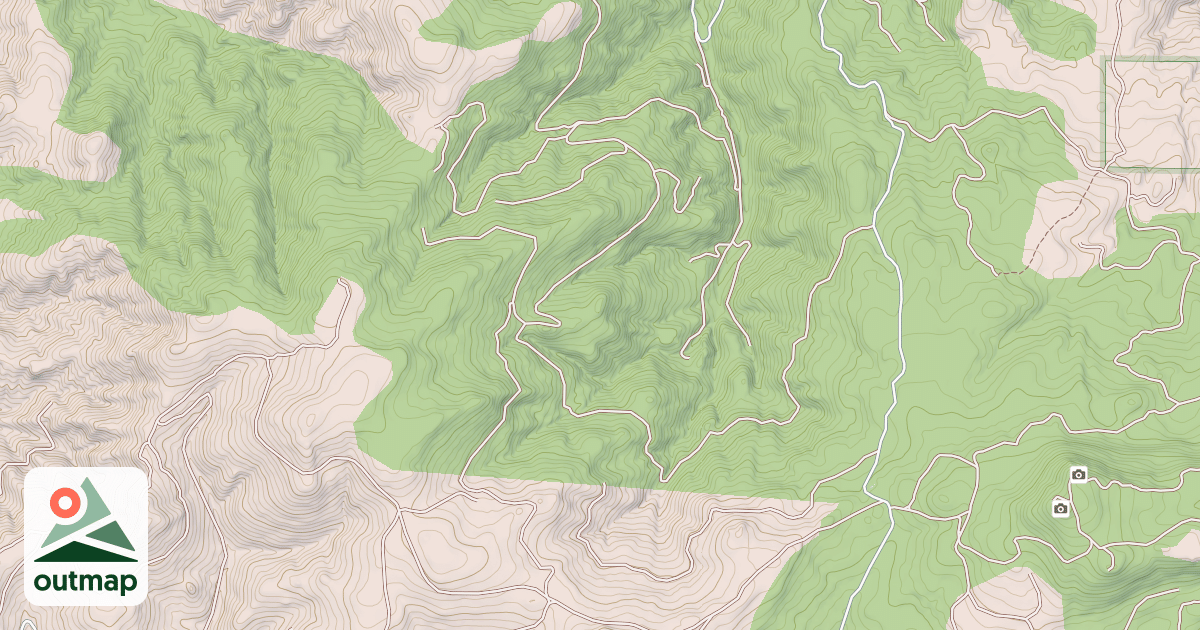 Map of USFS Motor Vehicle Use Map Roads {3F6A7E55-189E-4323-B758-97E55630FD28}
