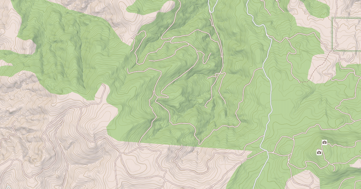 Map preview of USFS Motor Vehicle Use Map Roads {3F6A7E55-189E-4323-B758-97E55630FD28}