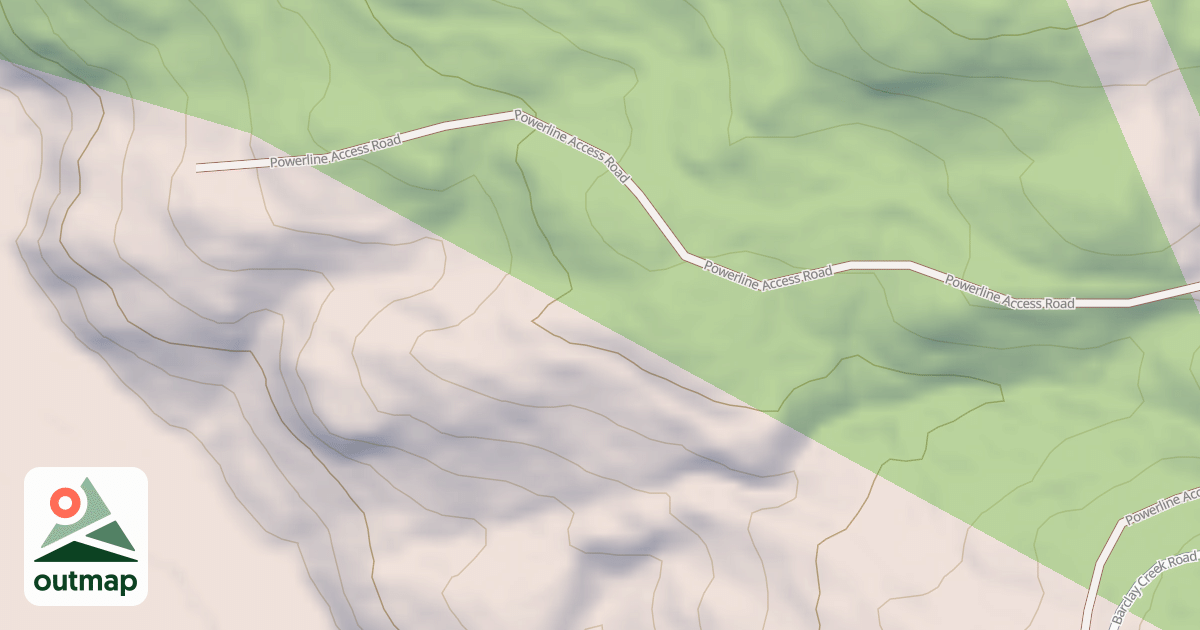Map of POWERLINE ACCESS