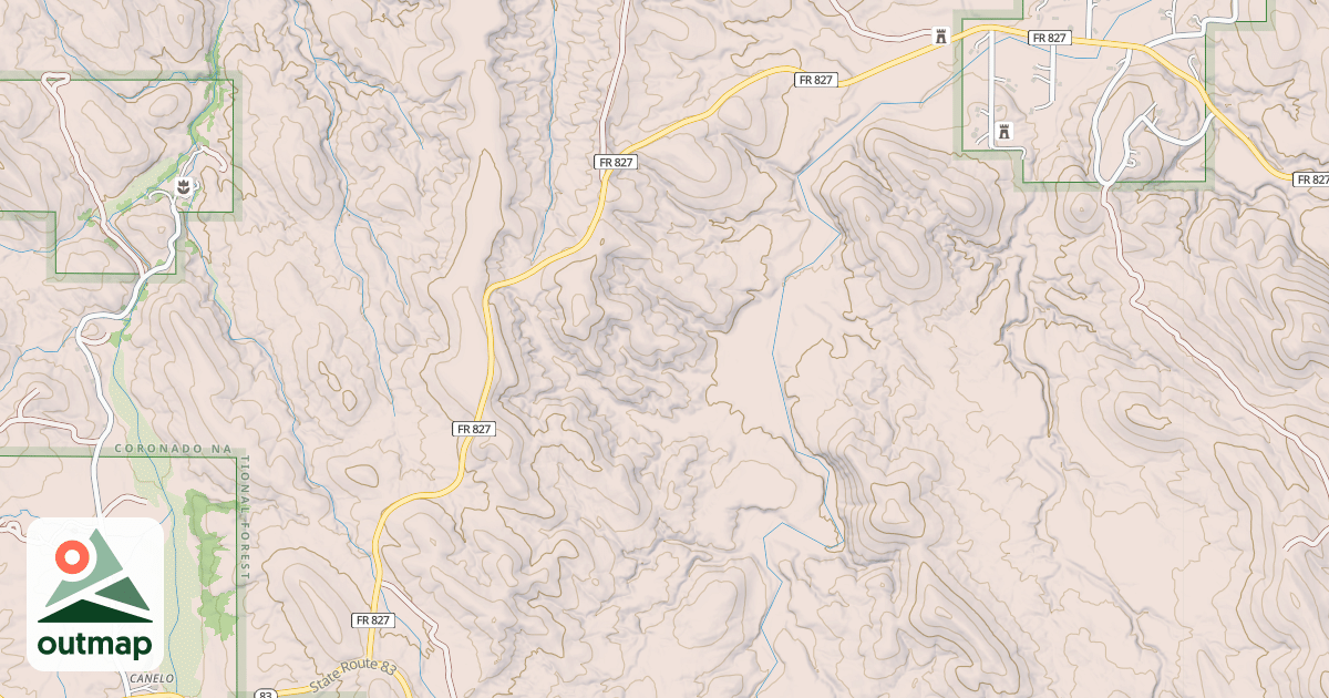 Map of CIMARRON