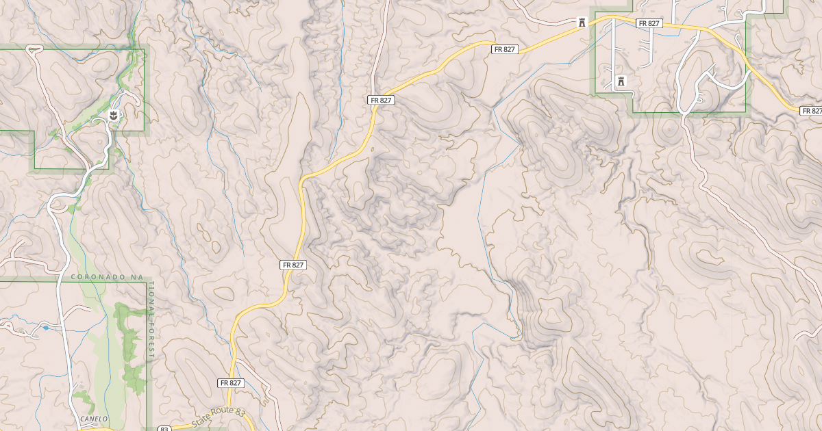 Map preview of CIMARRON