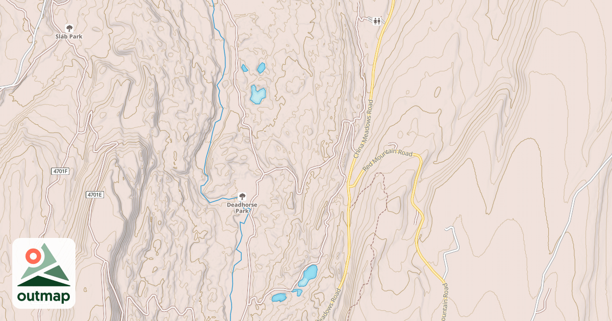 Map of DEAD HORSE ATV A