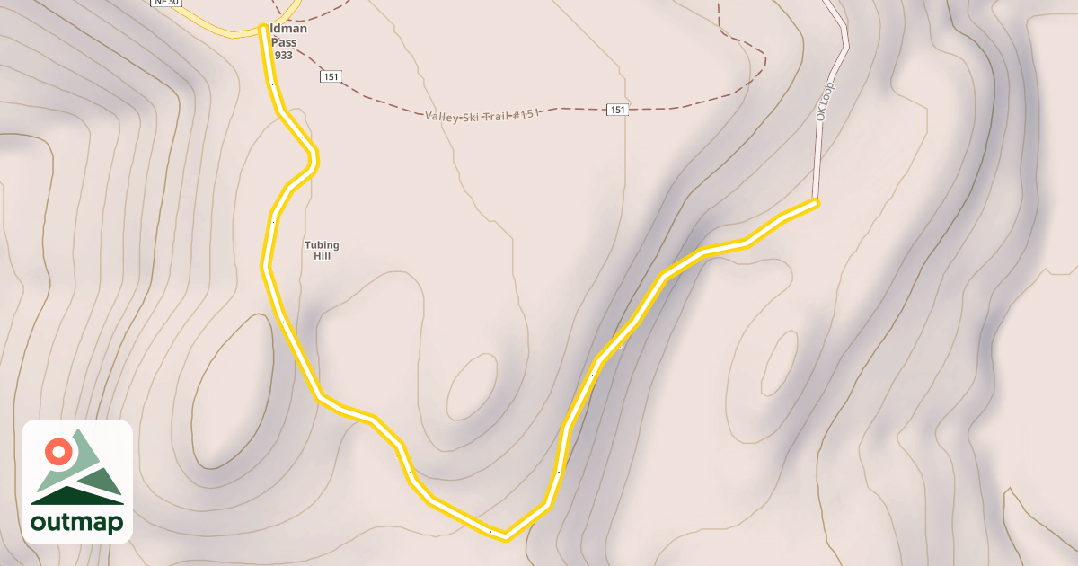 Map of OK Loop