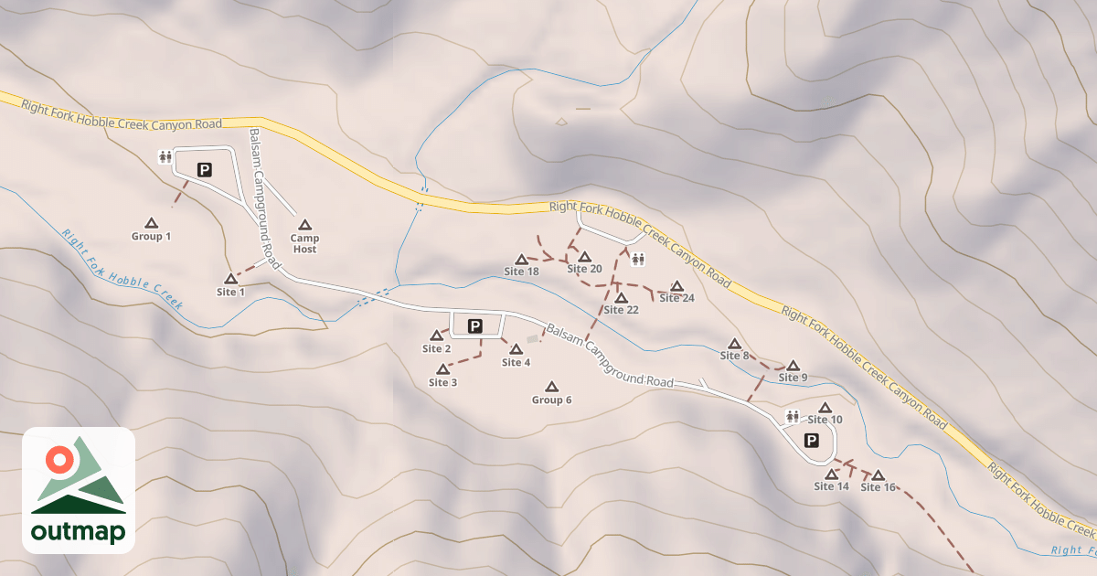 Map of BALSAM CG