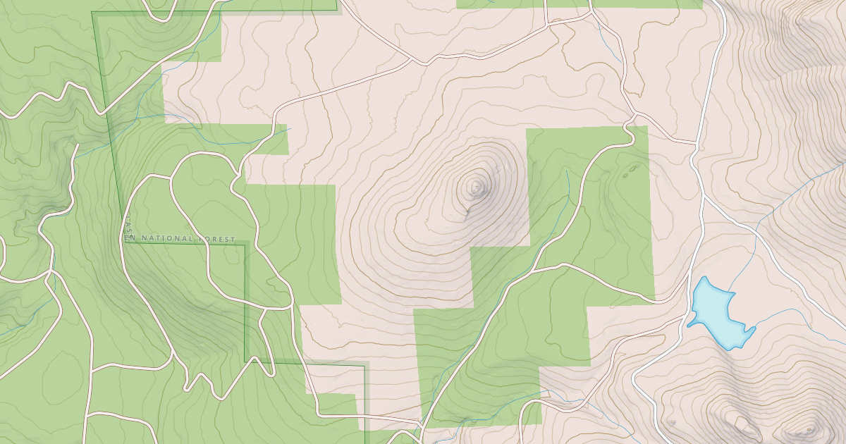 Map preview of HAZEN FLAT