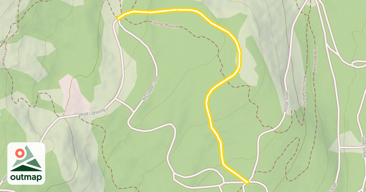 Map of Big Dipper Loop