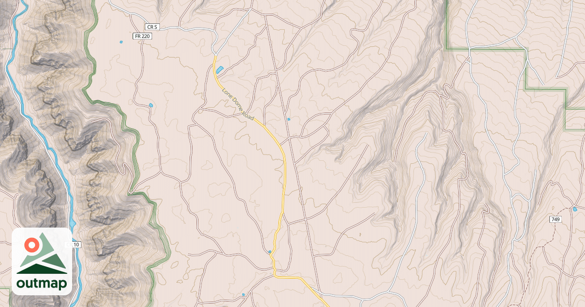 Map of POWERLINE